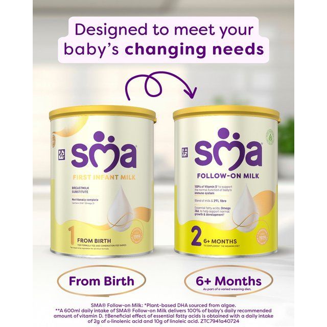 SMA Pro 1 First Infant Milk Powder From Birth   800g GOODS M&S   