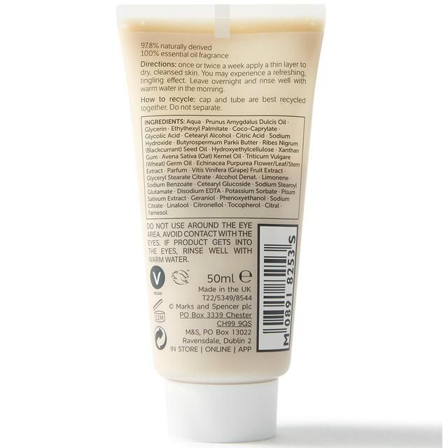 M&S Pure Natural Radiance Resurfacing Mask   50ml