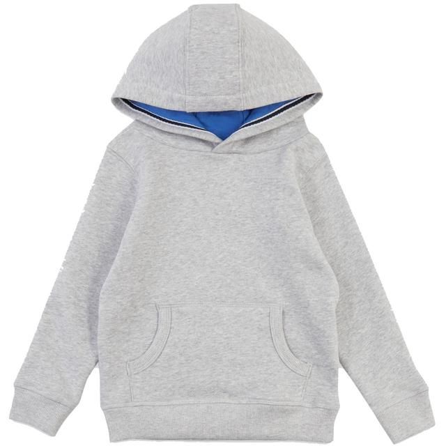 M&S Boys Pullover Hoodie Grey 2-3 Years GOODS M&S   