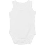 M&S Cotton Sleeveless Bodysuits 7 Pack White GOODS M&S   