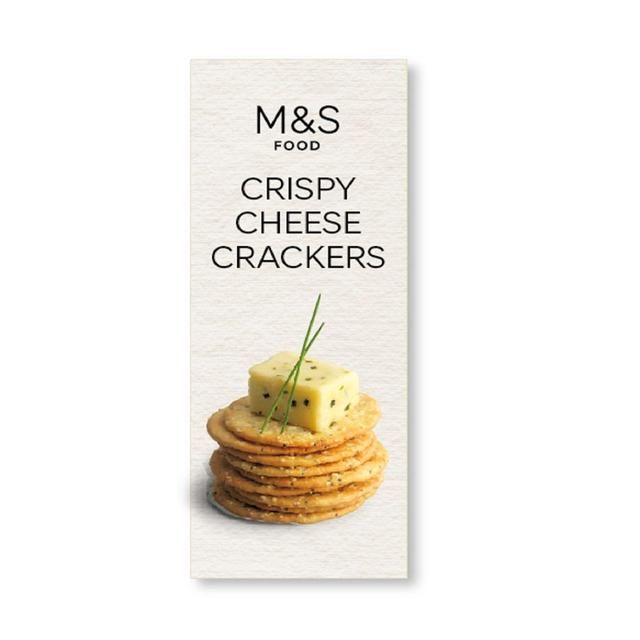 M&S Crispy Cheese Crackers   150g