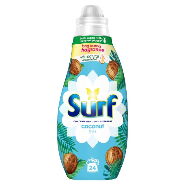 Surf Coconut Bliss Concentrated Liquid Laundry Detergent 24 Washes   648ml GOODS M&S   