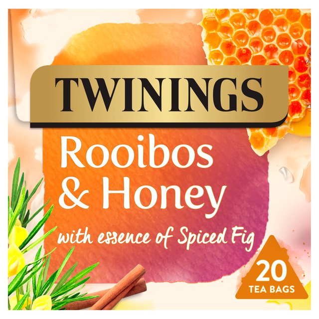 Twinings Rooibos & Honey Herbal Tea   20 per pack