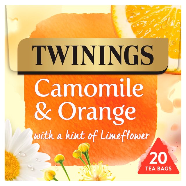 Twinings Camomile & Orange Herbal Tea   20 per pack GOODS M&S   