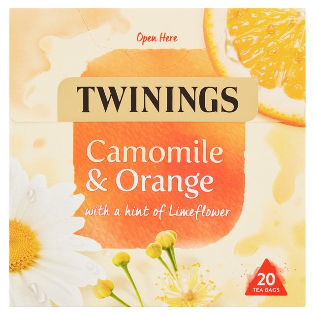 Twinings Camomile & Orange Herbal Tea   20 per pack