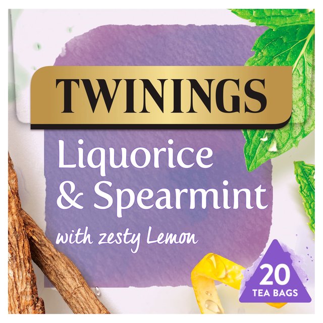 Twinings Liquorice & Spearmint Herbal Tea   20 per pack