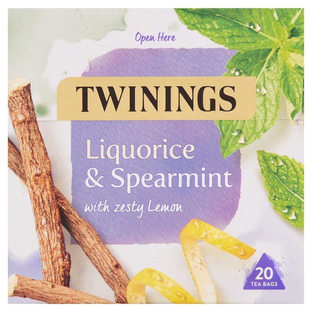 Twinings Liquorice & Spearmint Herbal Tea   20 per pack