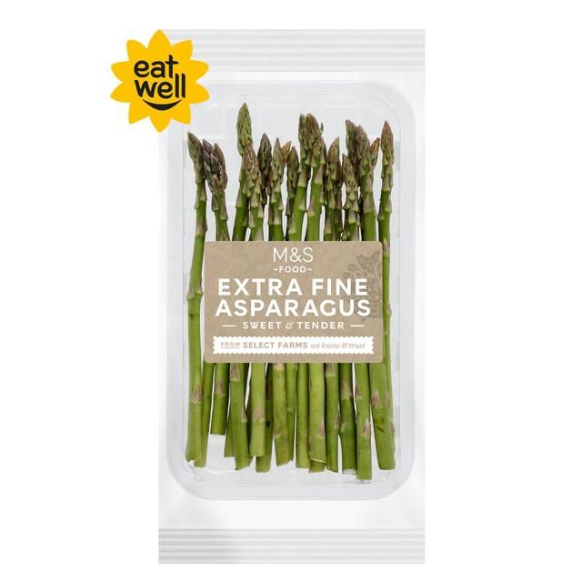 M&S Extra Fine Asparagus   110g