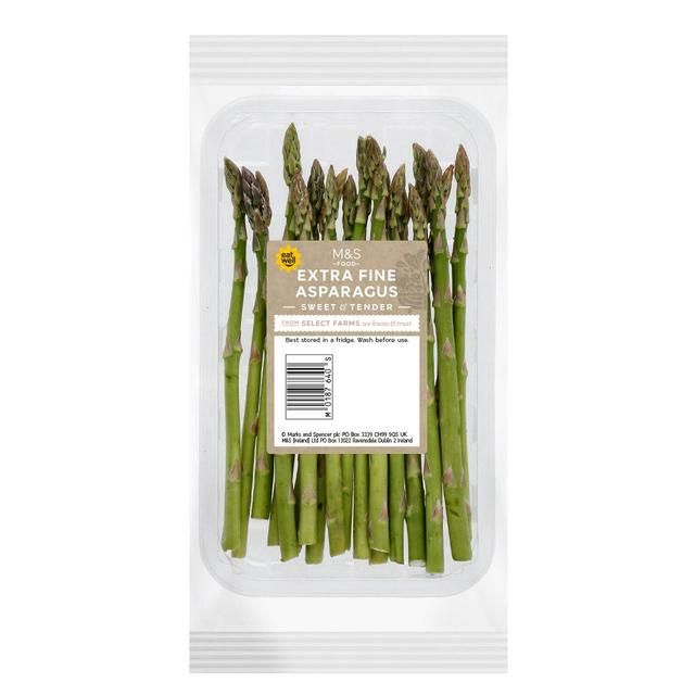 M&S Extra Fine Asparagus   110g