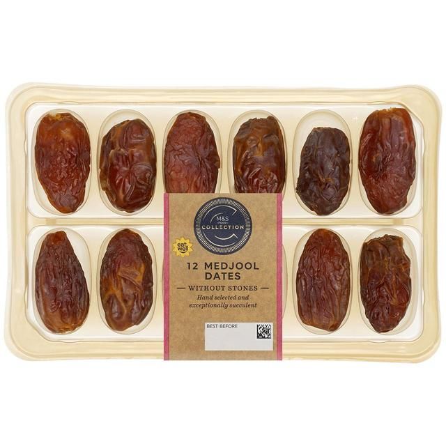 M&S Collection Medjool Dates Without Stones   12 per pack