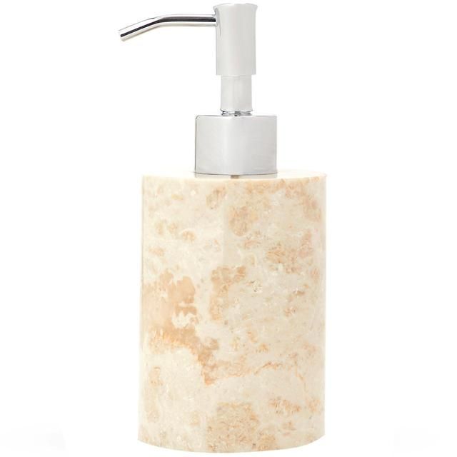 M&S Marble Slim Soap Dispenser Cream GOODS M&S   