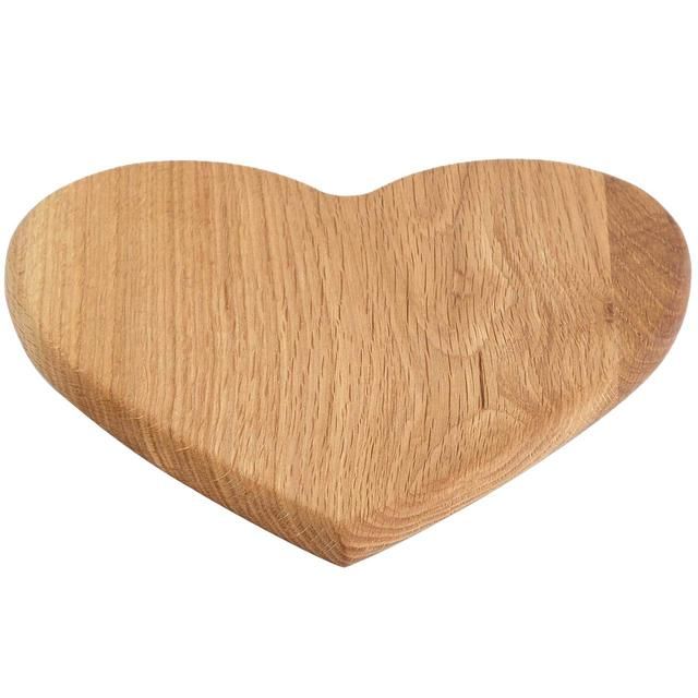 M&S Heart Wood Chopping Board