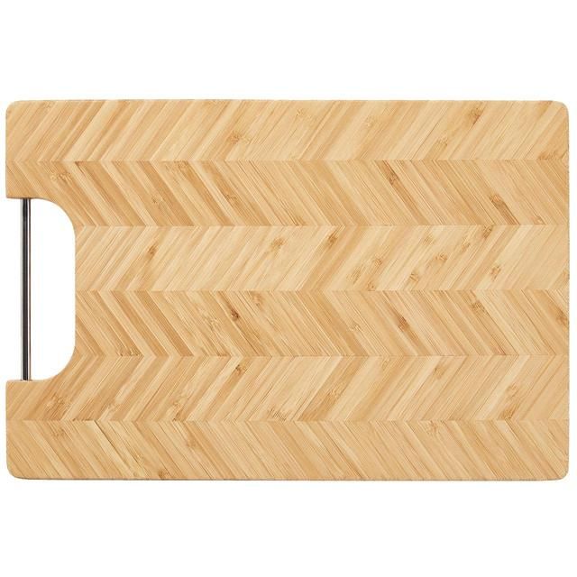 M&S Hexagonal Wood Chopping Board 40cm GOODS M&S   