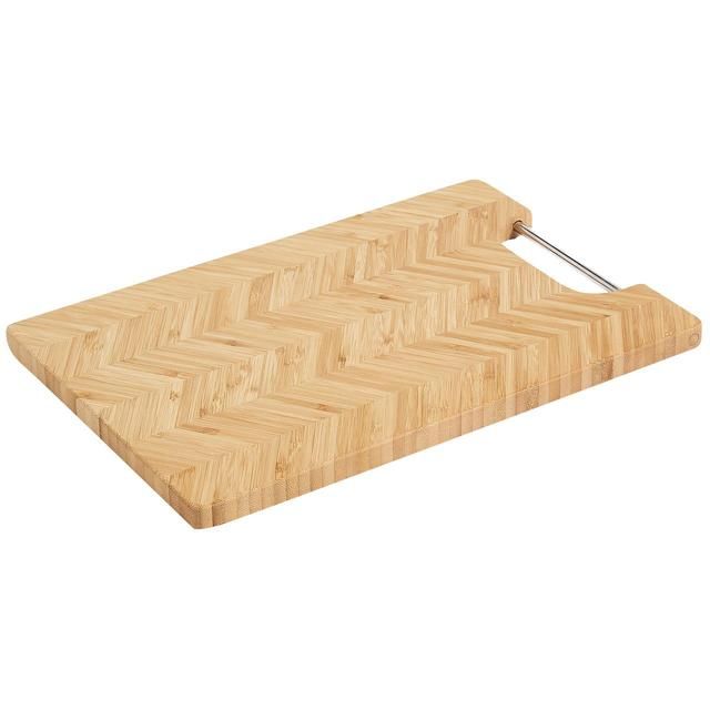 M&S Hexagonal Wood Chopping Board 40cm GOODS M&S   