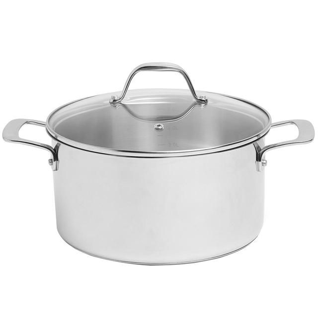 M&S Stainless Steel Stock pot 24cm