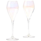 M&S Crystal Pearl Lustre Prosecco Flutes Set    2 per pack GOODS M&S   