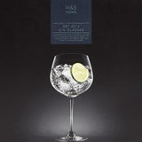 M&S Crystal Gin Glasses Set 780ml   4 per pack GOODS M&S   