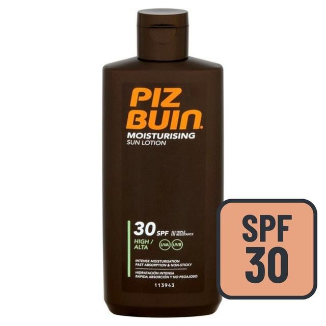 Piz Buin Moisturising SPF 30 Sun Lotion   200ml