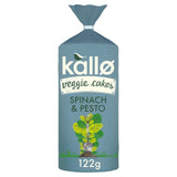 Kallo Spinach &amp; Pesto Veggie Cakes   122g