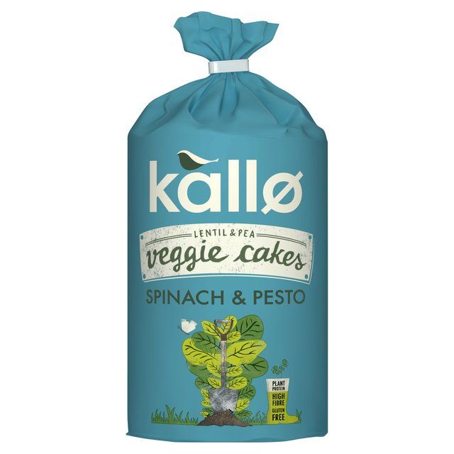 Kallo Spinach & Pesto Veggie Cakes   122g