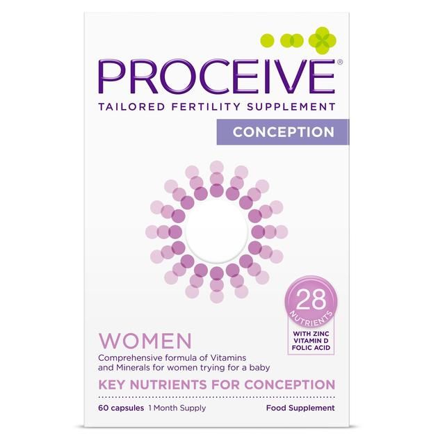 Proceive Women's Fertility Supplement Conception Capsules    60 per pack