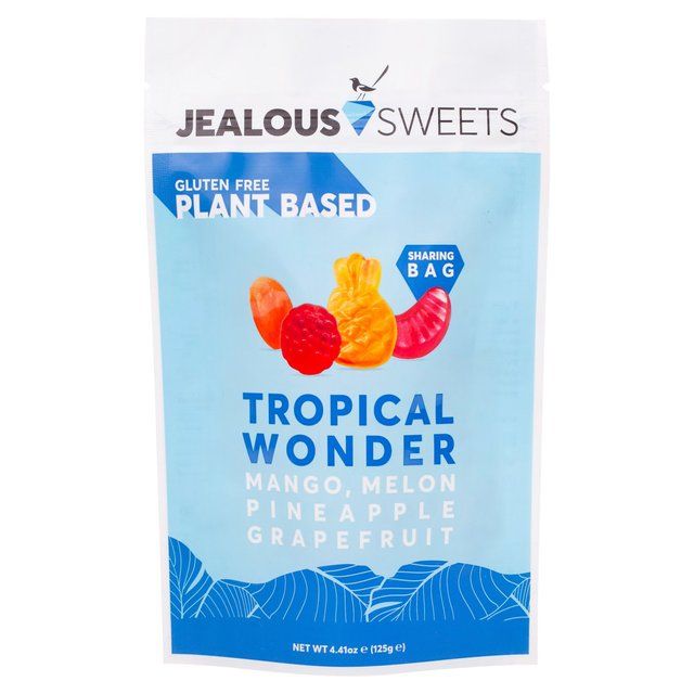 Jealous Sweets Tropical Wonder Plant-based Gummy Sweets   125g