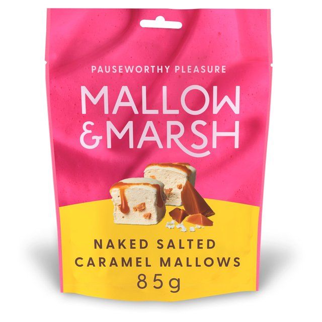 Mallow & Marsh Salted Caramel Marshmallows   85g