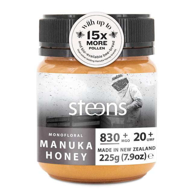 Steens MGO 830 UMF20 Manuka Honey   225g GOODS M&S   