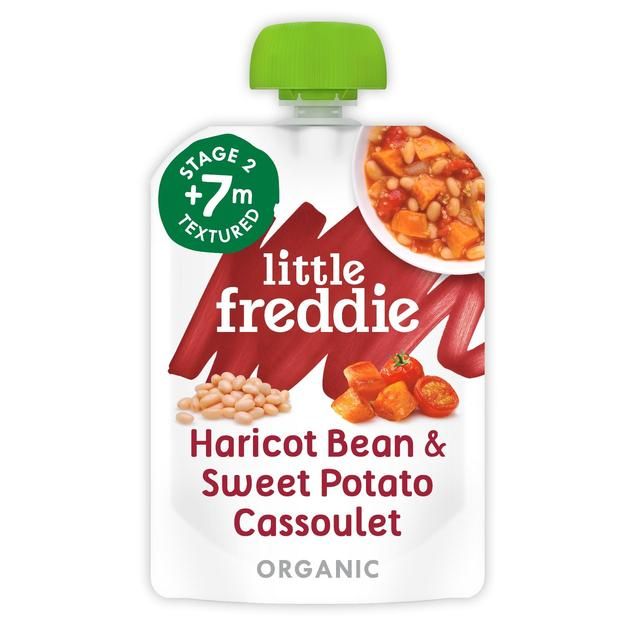 Little Freddie Haricot Bean & Sweet Potato Cassoulet Organic Pouch 7 mths+   130g