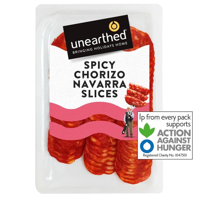 Unearthed Spicy Chorizo Navarra Slices   100g