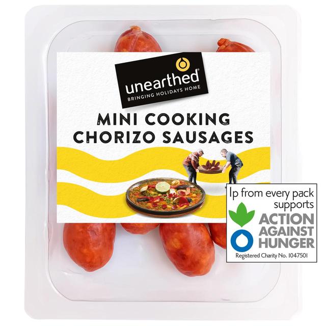 Unearthed Mini Cooking Chorizo Sausages   190g