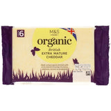 M&S Organic British Extra Mature Cheddar   350g GOODS M&S   