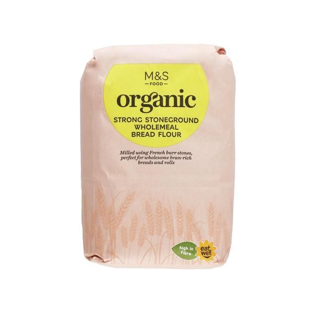 M&S Organic Strong Stoneground Wholemeal Bread Flour   1.5kg