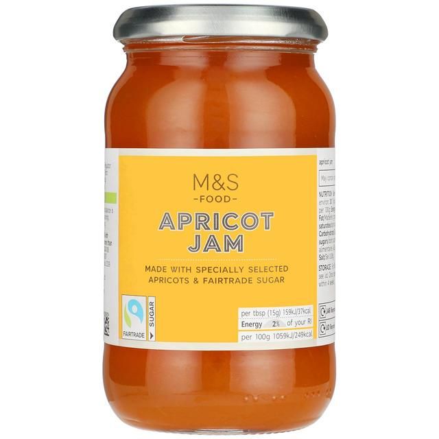 M&S Fairtrade Apricot Jam   454g