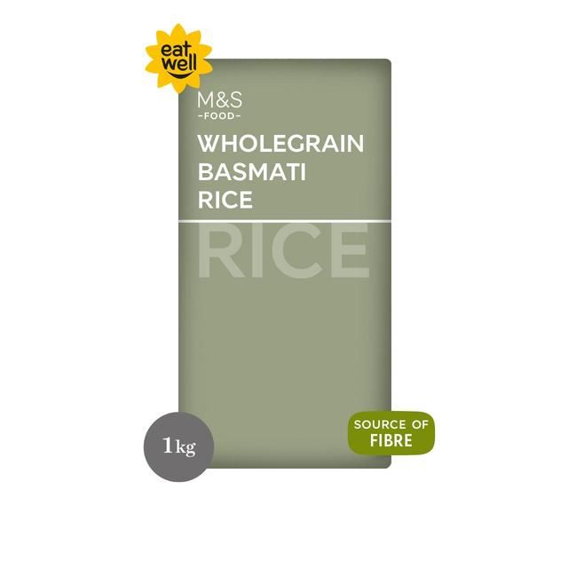 M&S Wholegrain Basmati Rice   1kg