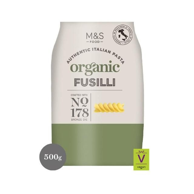 M&S Organic Fusilli   500g