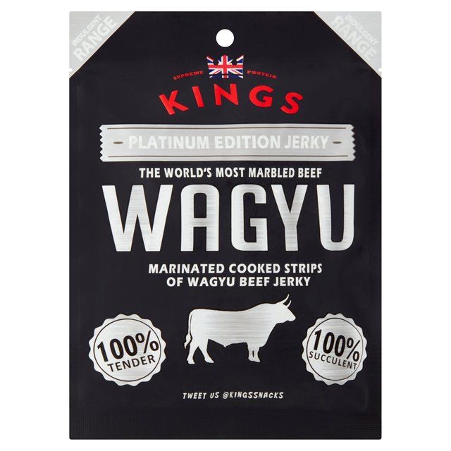 Kings Elite Snacks Wagyu Jerky   45g GOODS M&S   