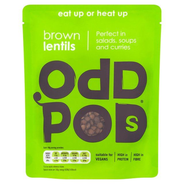 Oddpods Brown Lentils   200g