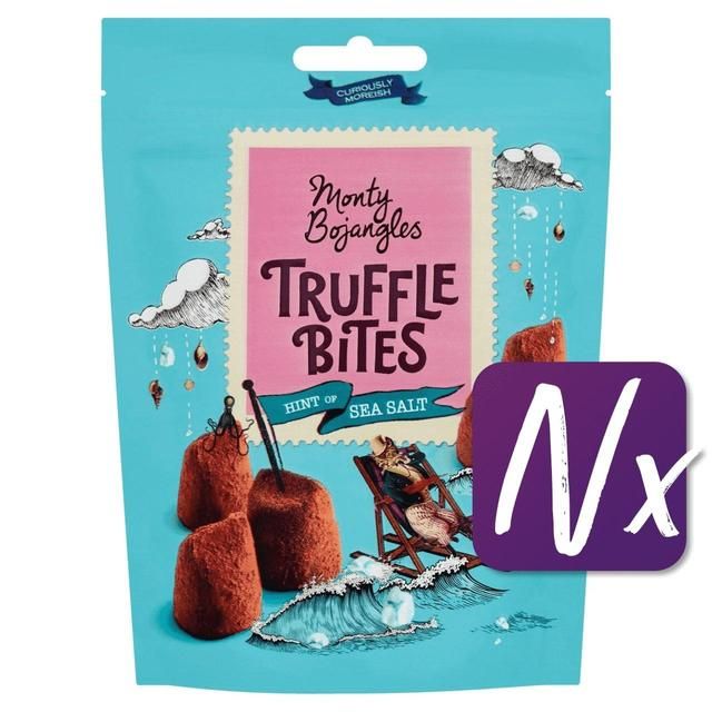 Monty Bojangles Truffle Bites Pouch Hint of Salt   100g GOODS M&S   