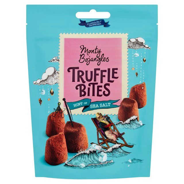 Monty Bojangles Truffle Bites Pouch Hint of Salt   100g