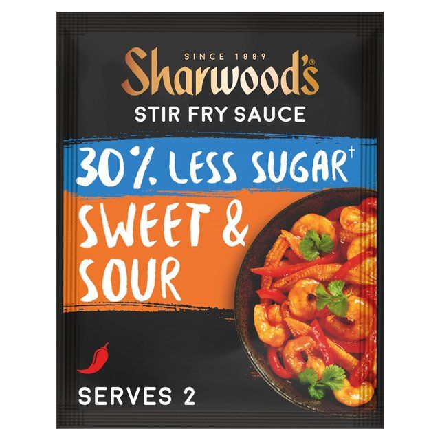 Sharwood's Sweet & Sour 30% Less Sugar Stir Fry Sachet   120g GOODS M&S   