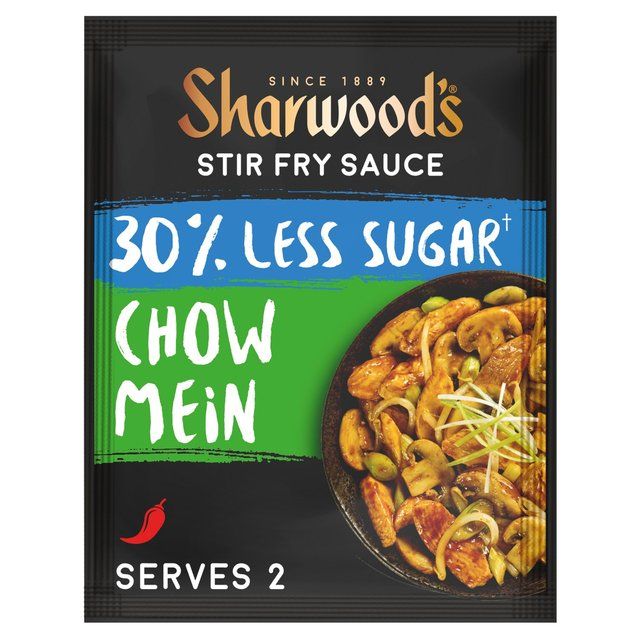 Sharwood's Chow Mein 30% Less Sugar Stir Fry Sachet   120g