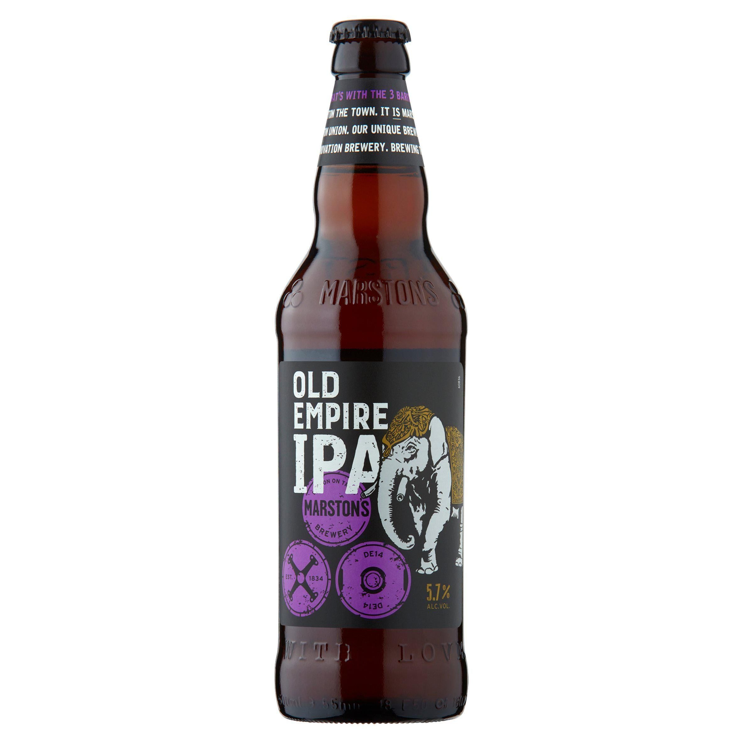 Marston's Old Empire Ale India Pale Ale (IPA) 500ml Ale & stout Sainsburys   