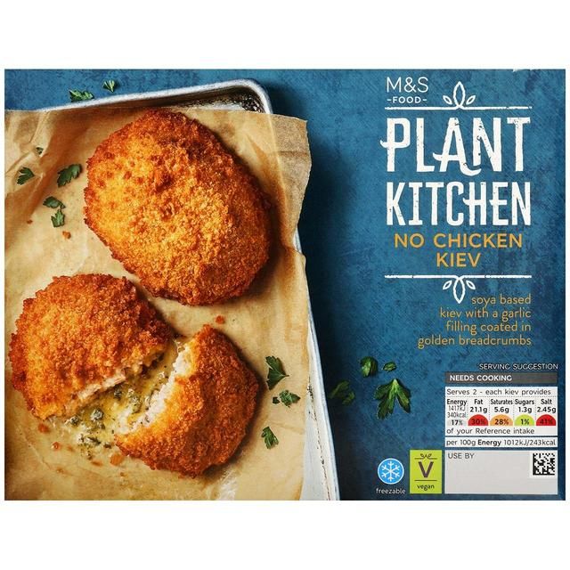 M&S Plant Kitchen No Chicken Kyiv   280g