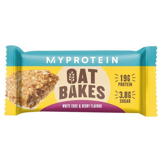 MyProtein White Choc & Berry Flavour Oatbakes   75g GOODS M&S   