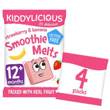 Kiddylicious Strawberry & Banana Smoothie Melts Baby Snacks Multi   4 x 6g GOODS M&S   