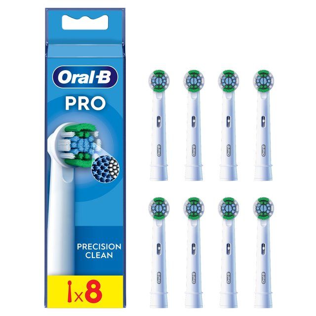 Oral-B Precision Clean Toothbrush Heads    8 per pack GOODS M&S   