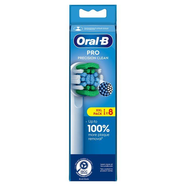 Oral-B Precision Clean Toothbrush Heads    8 per pack GOODS M&S   