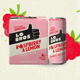 Lo Bros Kombucha Raspberry & Lemon Low Sugar Multipack   4 x 250ml GOODS M&S   