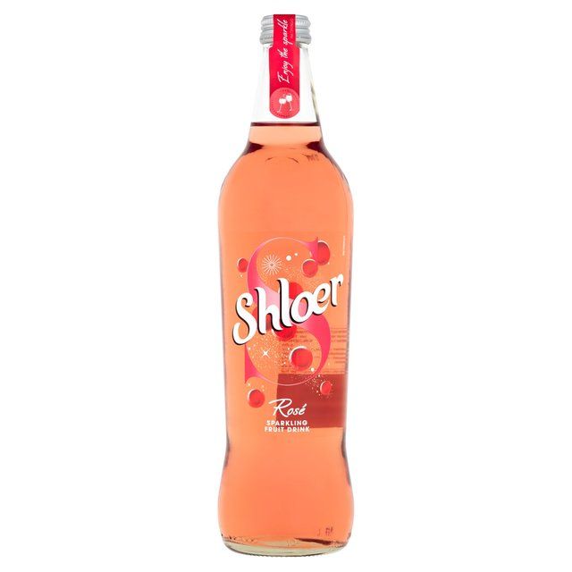 Shloer Rose Sparkling Grape Juice Drink   750ml